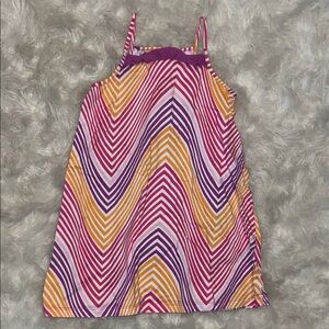 Hanna Andersson Pink, Purple, and Orange Kids Dress